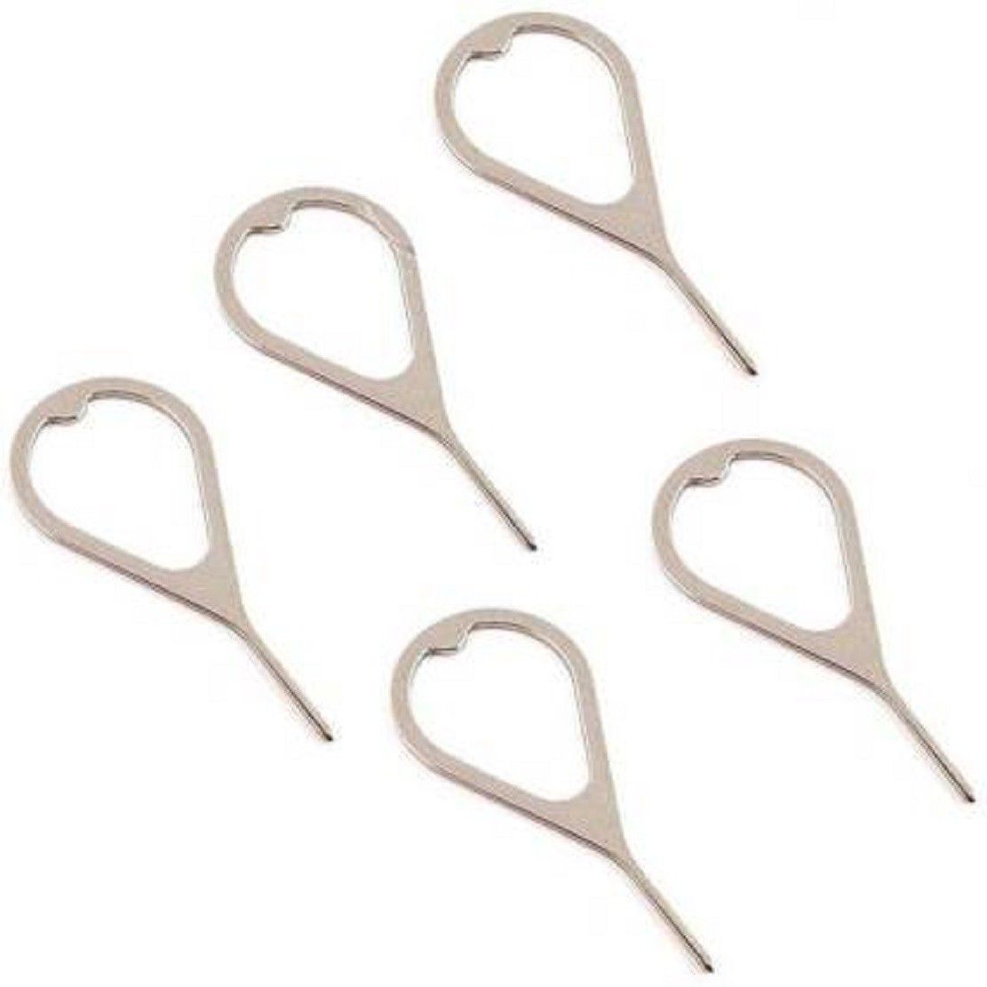 BUMTECH 5 pcs Mobile Sim Ejector pin Tools Tray Holder Opener (Steel) Sim Adapter-picture-11