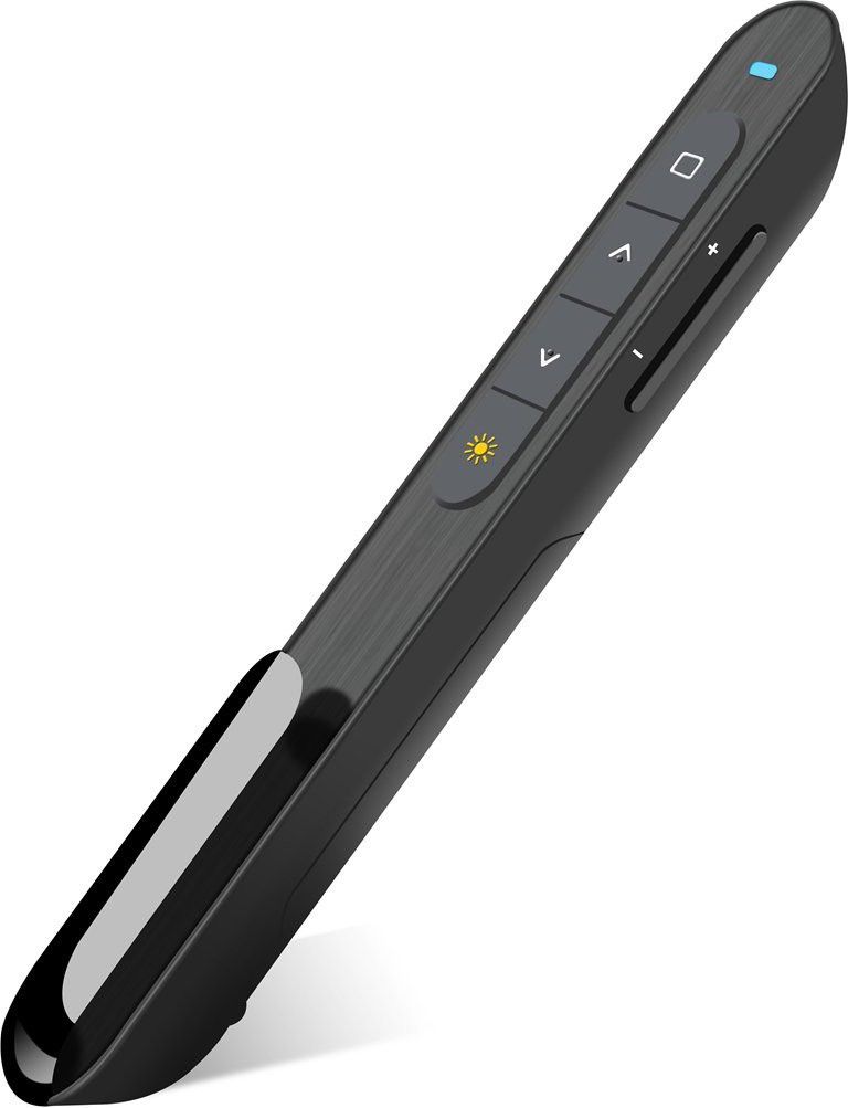 VIBOTON Wireless Presenter,USB Presentation Remote Control Pen,PPT Laser Pointer Slider Changer Controller Remote Control Pen. Presenter-image-11
