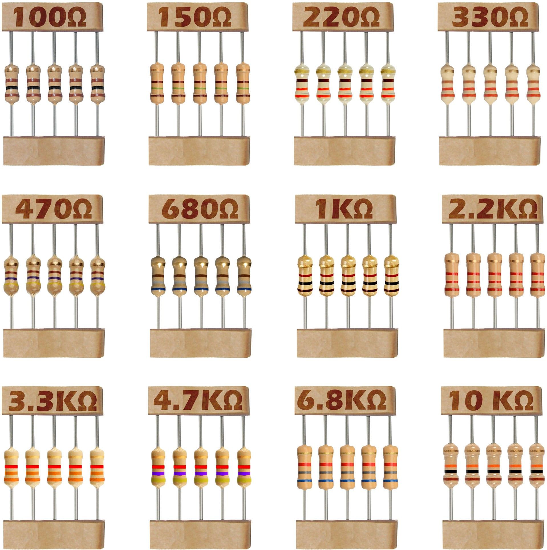 1/4 Watts Carbon Film Resistors Fixed Resistor-image-8