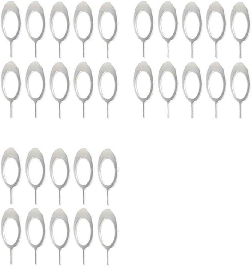 BUMTECH 30 pcs-Sim Card Tray Pin Eject Removal Tool Needle Opener Ejector Sim Adapter (Steel) Sim Adapter-image-35