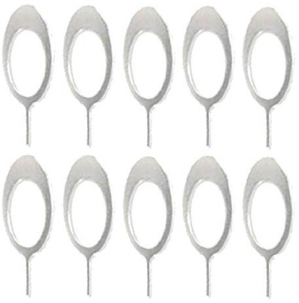 BBS PRO ( 10 pcs ) Sim Card Tray Pin Eject Removal Tool Needle Opener Ejector Sim Adapter (Steel) Sim Adapter image 1