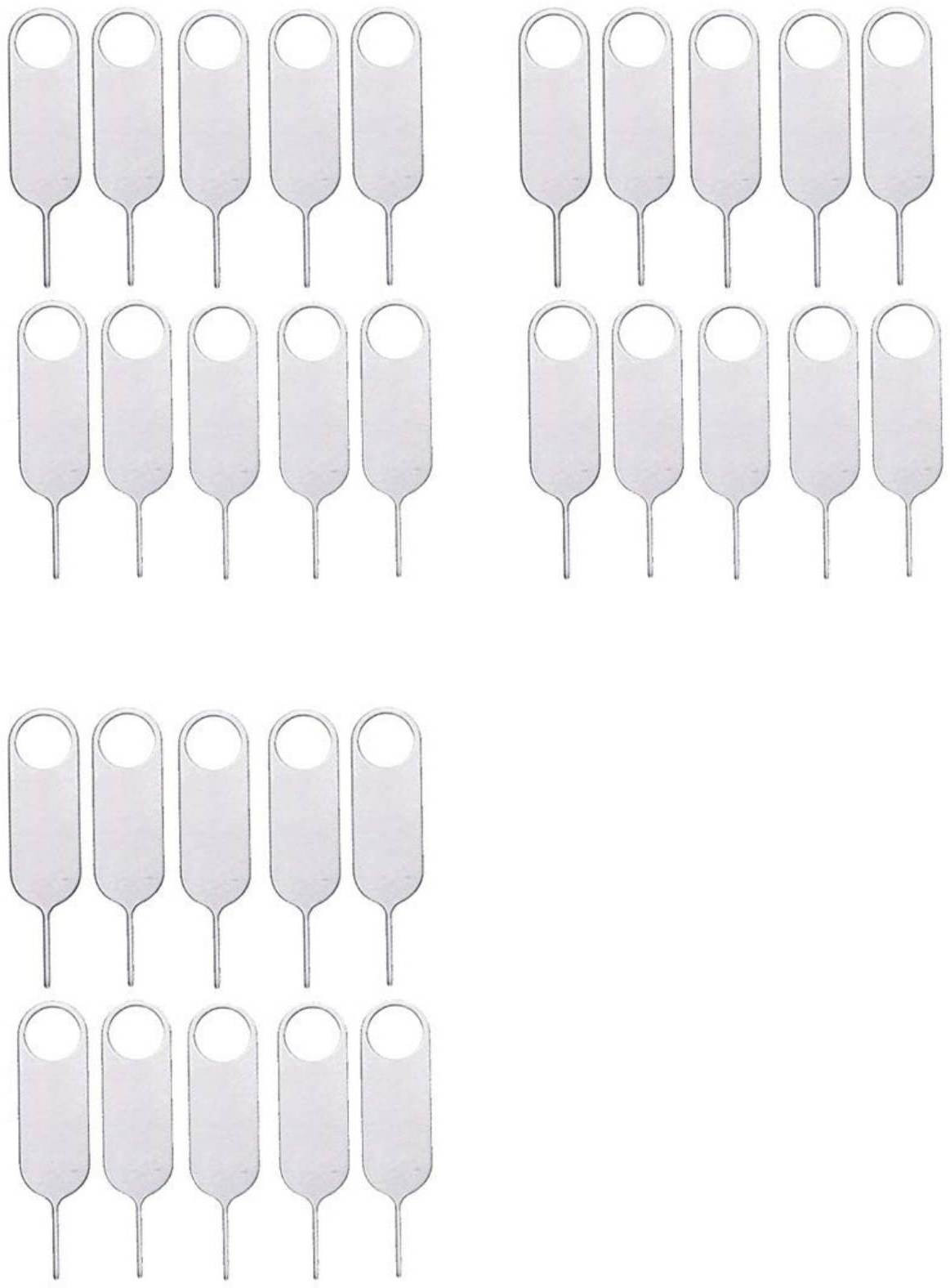 QWEEZER ( Pack of-30 pcs) Sim Pin Ejetor tool For All Smartphone Sim opener Sim Adapter image 1