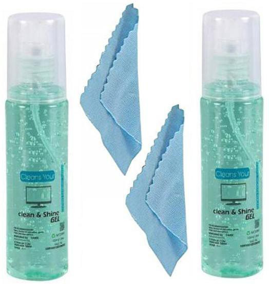 Eris Inc Screen Cleaner Kit Two 100ml- Best for LED & LCD TV, Computer Monitor, Laptop, and iPad Screens for Computers, Laptops, Mobiles image 1