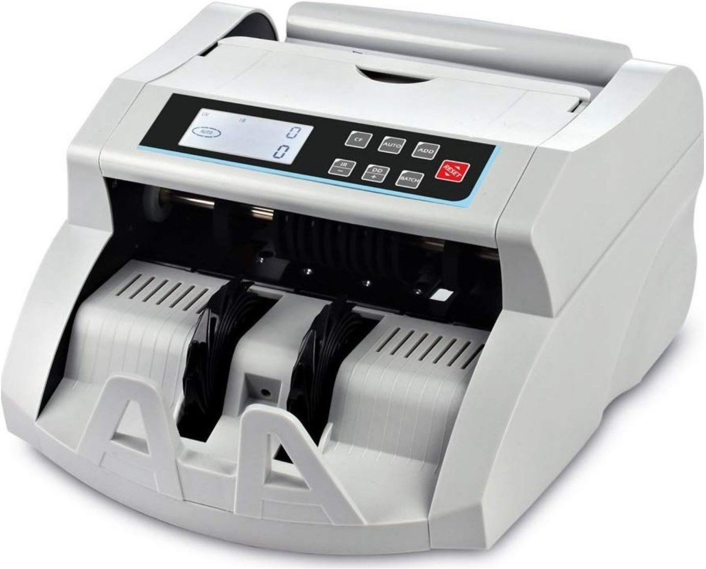 Drop2Kart CashCounter with UV/MG/IR Detection & TFT LCD Display,External LED Display Note Counting Machine image 1