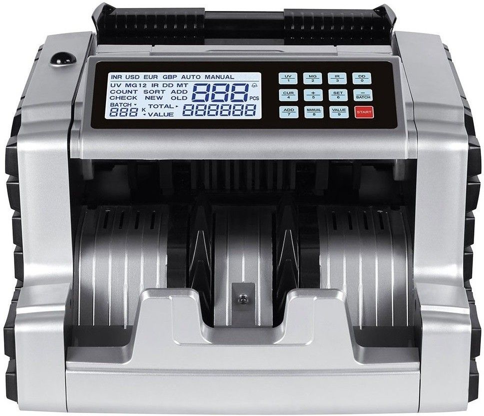 Drop2Kart Mix Value BillCounter with TFT LCD Display, UV/MG/MT/IR Detection and Side Keyboard Display Note Counting Machine-image-33