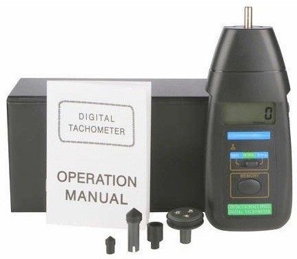 DT-2235B Contact Type Digital Tachometer Laser Beam Motor RPM Speed Photo Meter Contact Tachometer-image-31