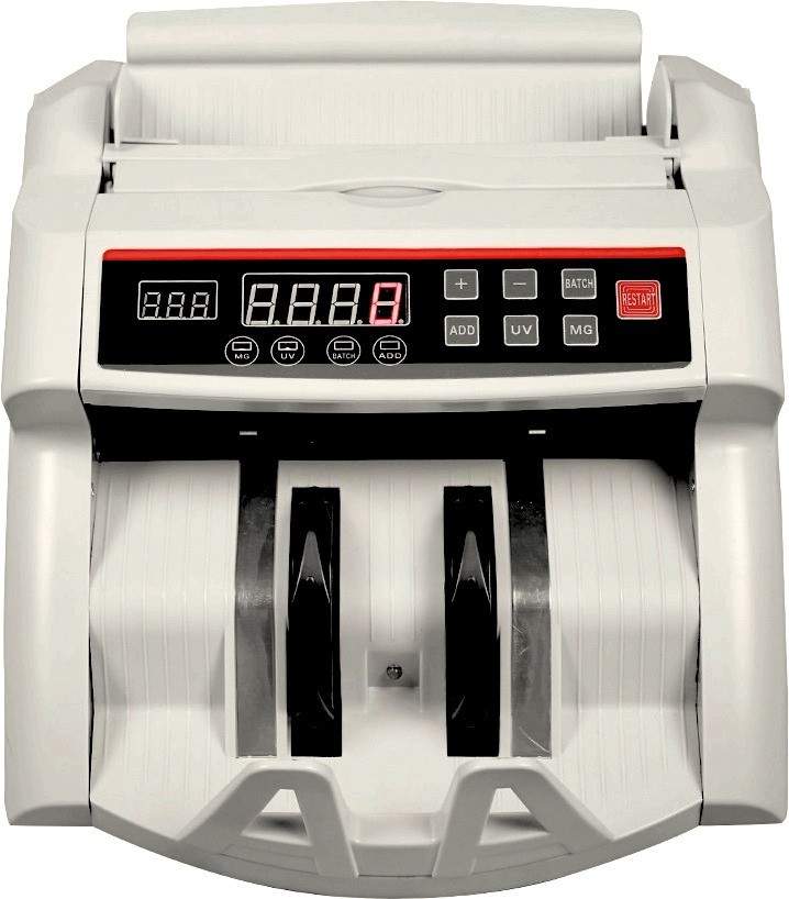 Drop2Kart Bill Counter with Dual MG and UV Detection, Counts All Old & New INR with External LED Display Note Counting Machine image 1