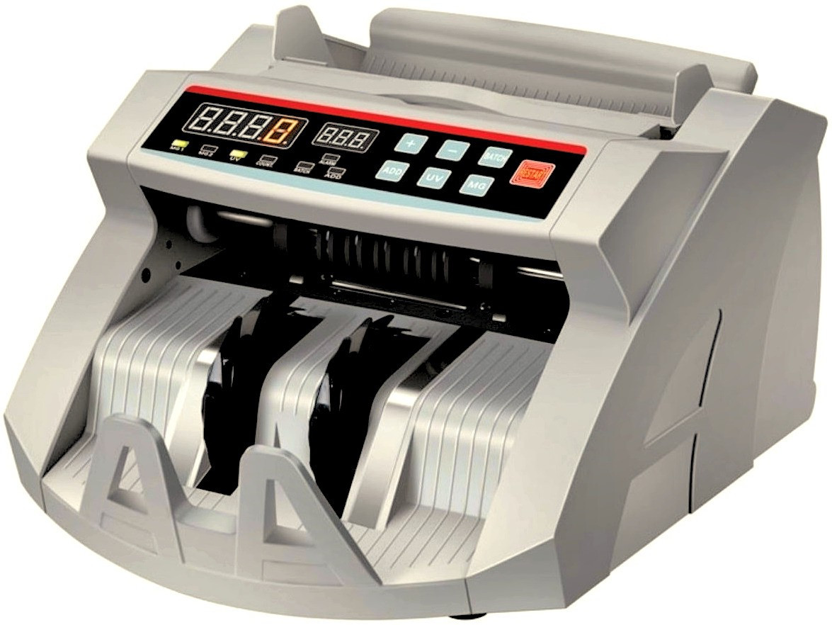 Drop2Kart Cash Counter with UV/MG1/MG2 FakeNote Detection, Supports All Old & Latest INR and Extra Side Display Note Counting Machine image 1