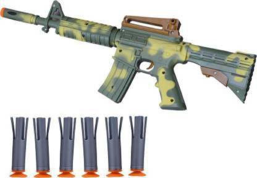 Army musical Gun for Kids multicolor Guns & Darts-image-43