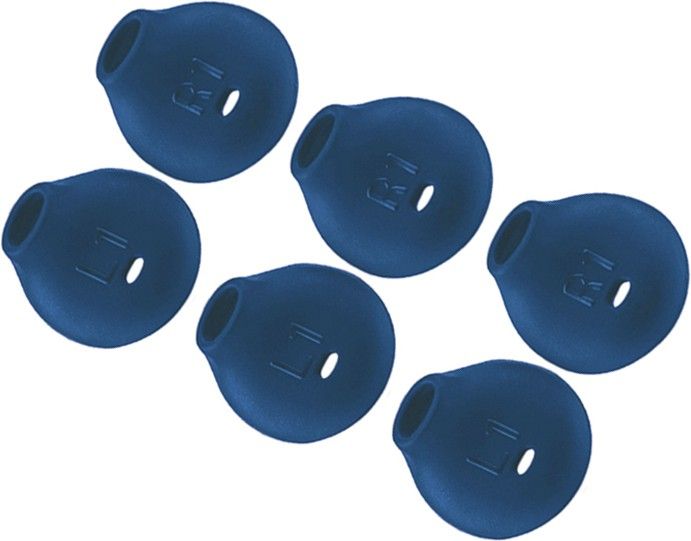 Newvent 6 Pcs ( 3 Pair) Soft Silicone Eartips Covers Buds Hooks In The Ear Headphone Cushion