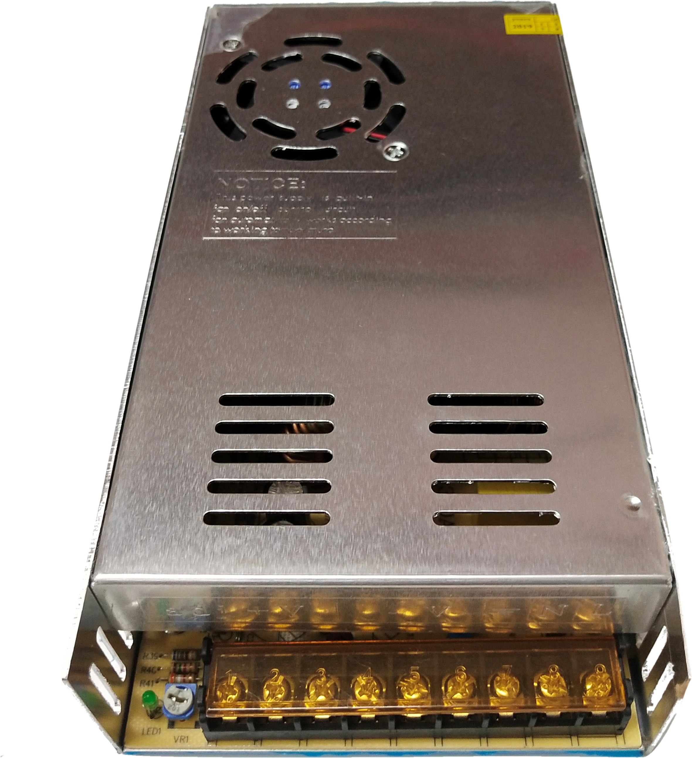 DHRUV-PRO Led Indicator 12 Volt / 30 Amp DC Output Power Supply, Metal Case Type Power LED Driver Power Supply Adaptor for CCTV Camera AC Input 100/240vAC 360 Watts PSU image 1