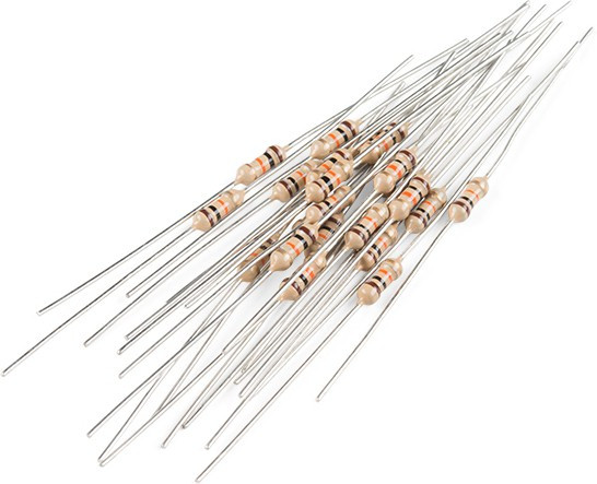 jivith 10K-OHM RESISTOR,100PCS,CFR,5%,1/4 WATT Fixed Resistor image 1