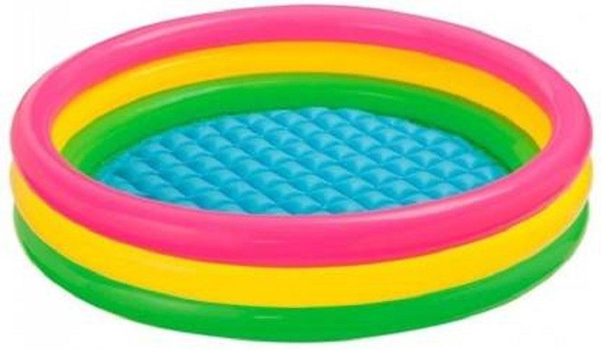 Glow Baby Pool 2 feet Inflatable Swimming Pool (Multicolor) Inflatable Swimming Pool