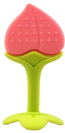 Silicon Fruit Shape Baby Teether/Silicone Dental Care (pack of 1) Teether-image-22