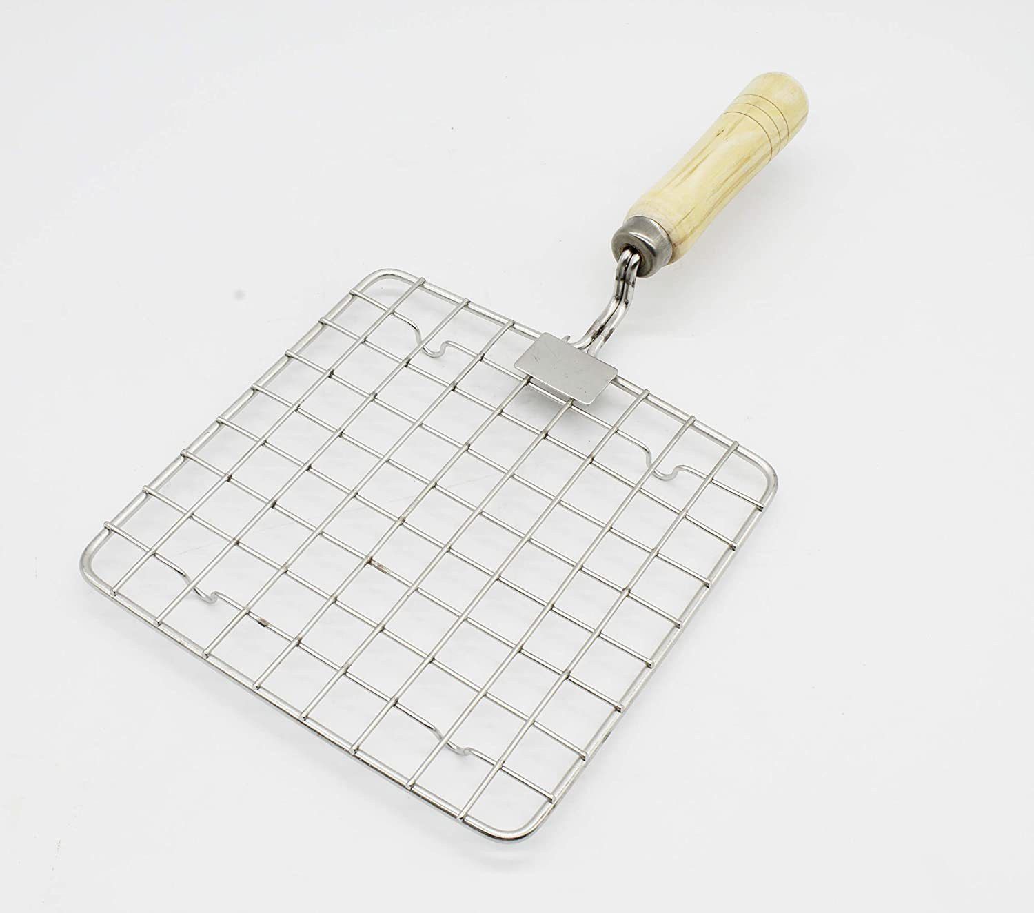 Small Stainless Steel Roasting Grill 1 Slice Toast Rack