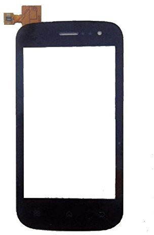 mobicall Haptic/Tactile touchscreen Mobile Display for MICROMAX A68 (BLACK) TOUCH SCREEN image 1