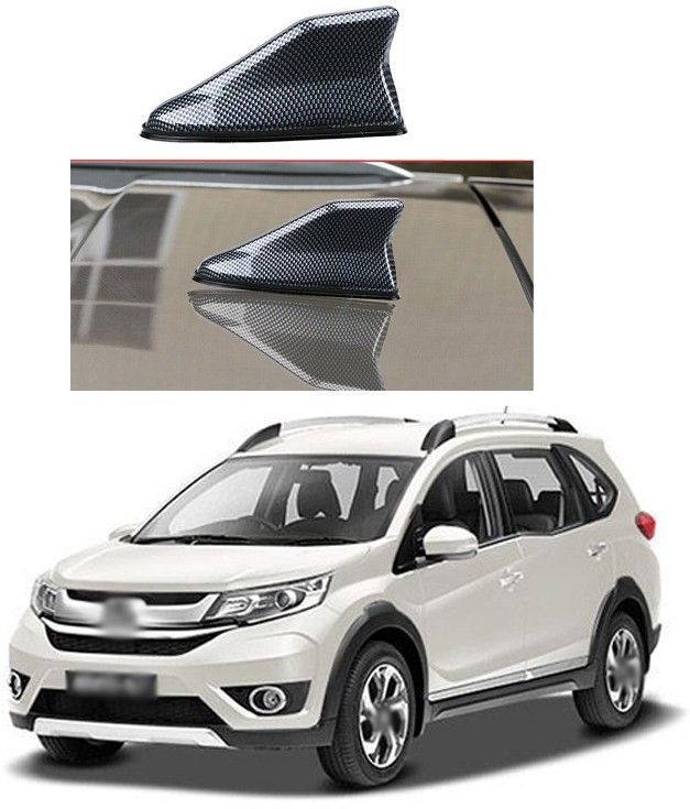 Carbon Fiber Style Car SUV Roof Shark Fin Aerial FM/AM Radio Signal Antenna A5 Universal Black Car Roof Radio AM/FM Signal Shark Fin Style Aerial Antenna Cover A5 Satellite Vehicle Antenna-image-33