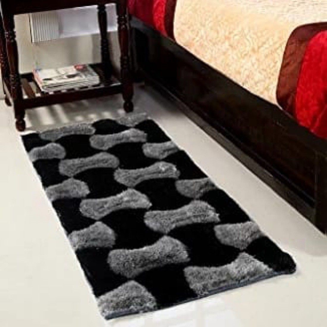 shopgallery Black, Grey Polyester Runner-picture-19