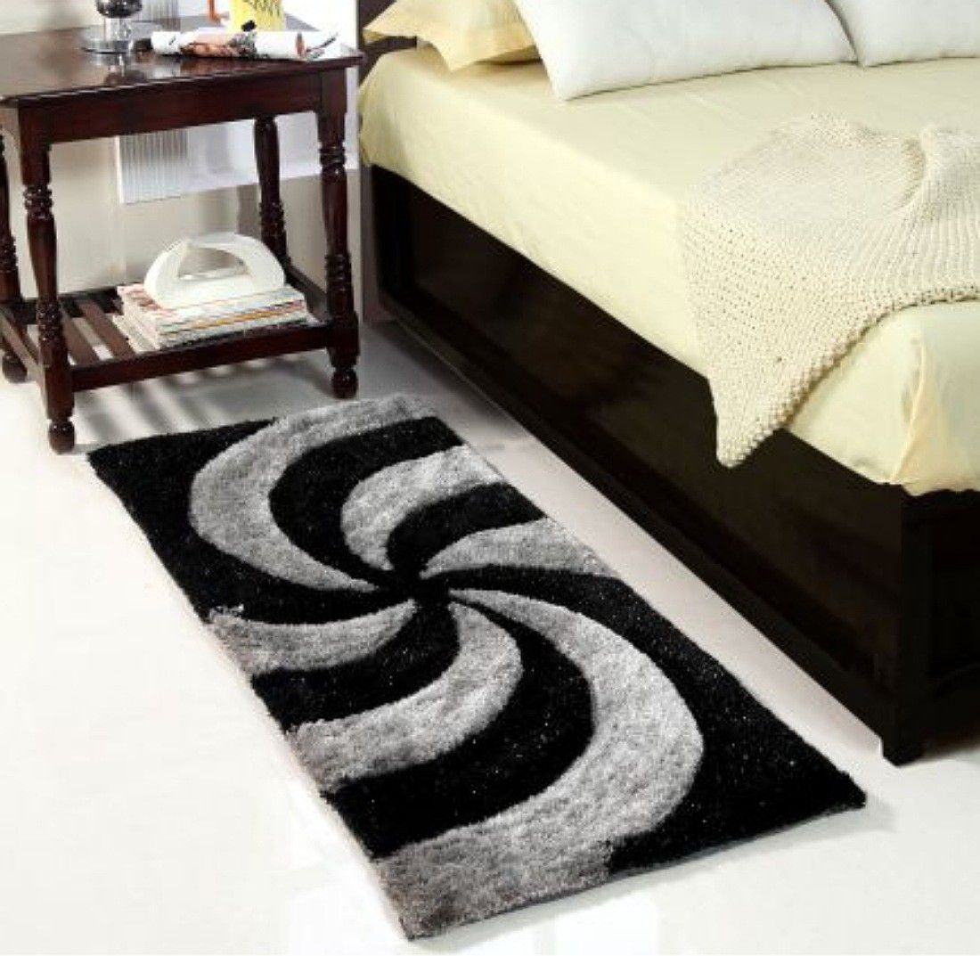 shopgallery Black, Grey Polyester Runner-picture-23