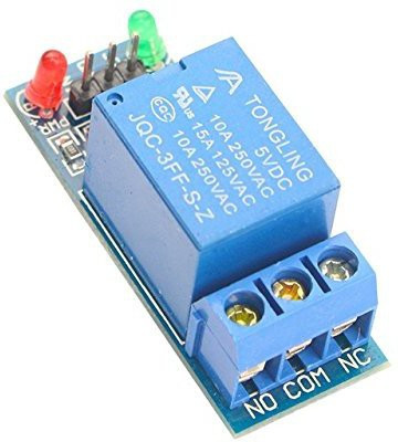 r g store 5v Relay Module for Arduino ARM PIC AVR MCU 5V Indicator Light LED 1 Channel Relay Module Works with Official Arduino Boards Electronic Components Electronic Hobby Kit image 1