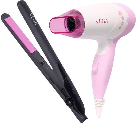 VEGA (VHSH-18) & Insta Glam 1000 (VHDH-20) Personal Care Appliance Combo
