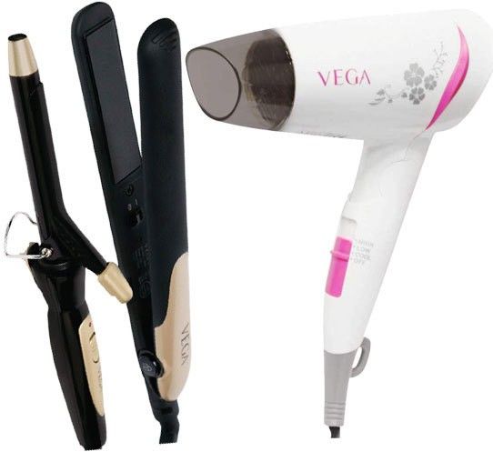 VEGA Miss Dazzle Styling Set (VHSS-02) & Go Style 1200 Hair Dryer (VHDH-18) Personal Care Appliance Combo-image-19