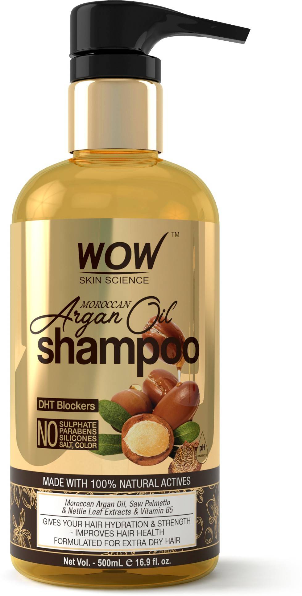 Wow Skin Science Moroccan Argan Oil Shampoo
