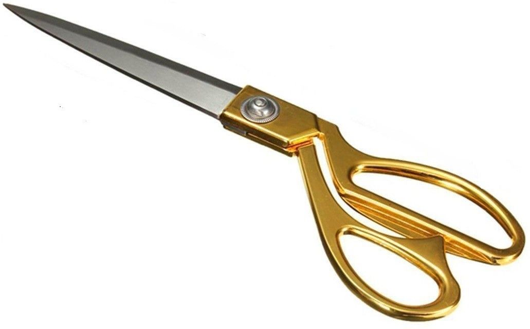 AKOSHA ONXY Golden Premium Professional Stainless Steel Cloth Scissor for Tailoring/Sewing,(8.5 INCHES) Iron All-Purpose Scissor