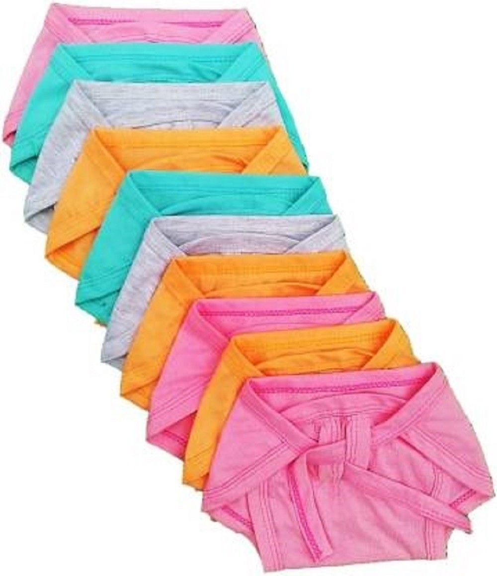 Washable Reusable Multicolour Hosiery Cotton Langot for New Born Baby (0-6 Months, Pack of 10)-image-27