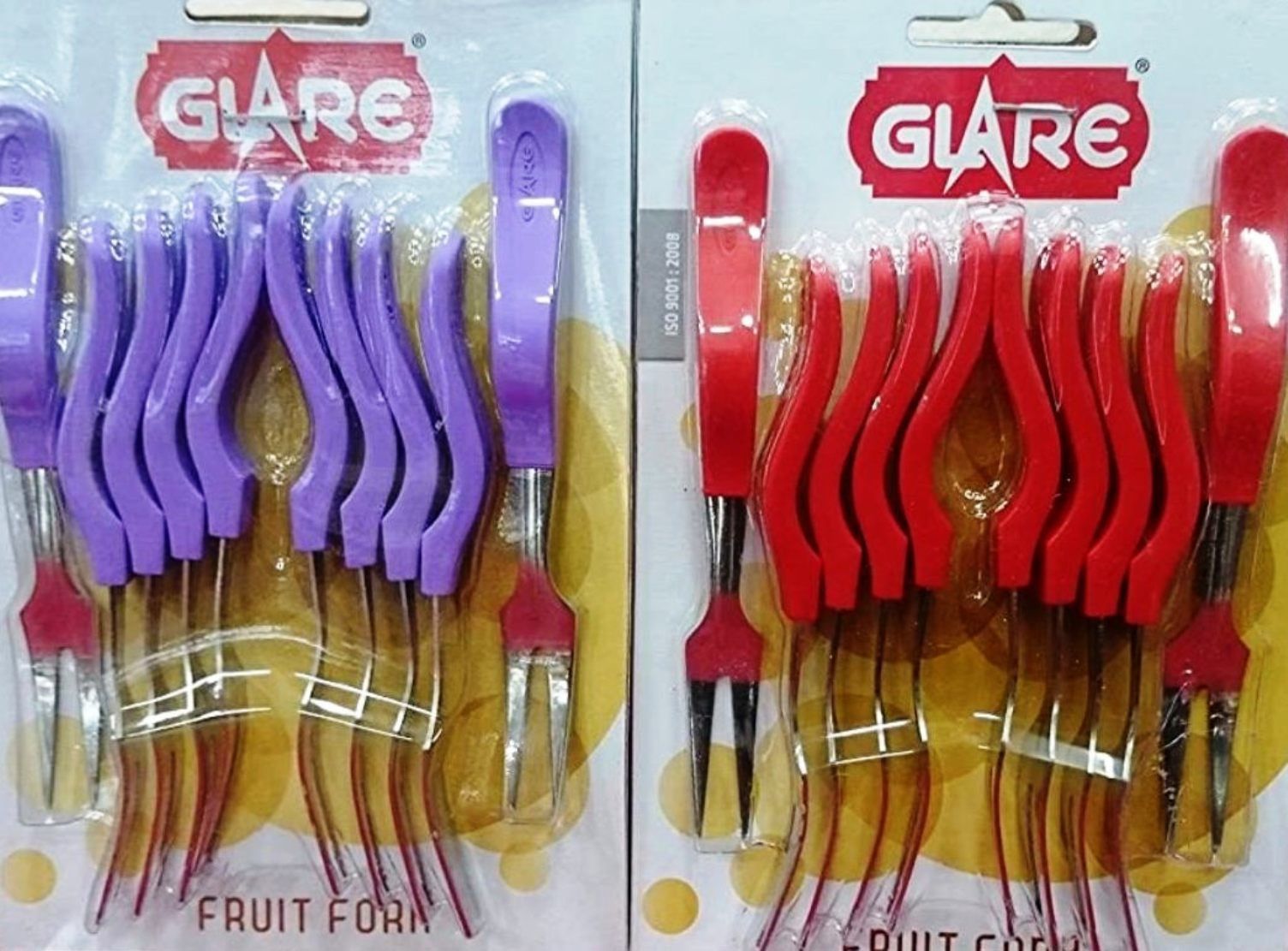 glare Stainless Steel Fruit Fork Set-picture-14