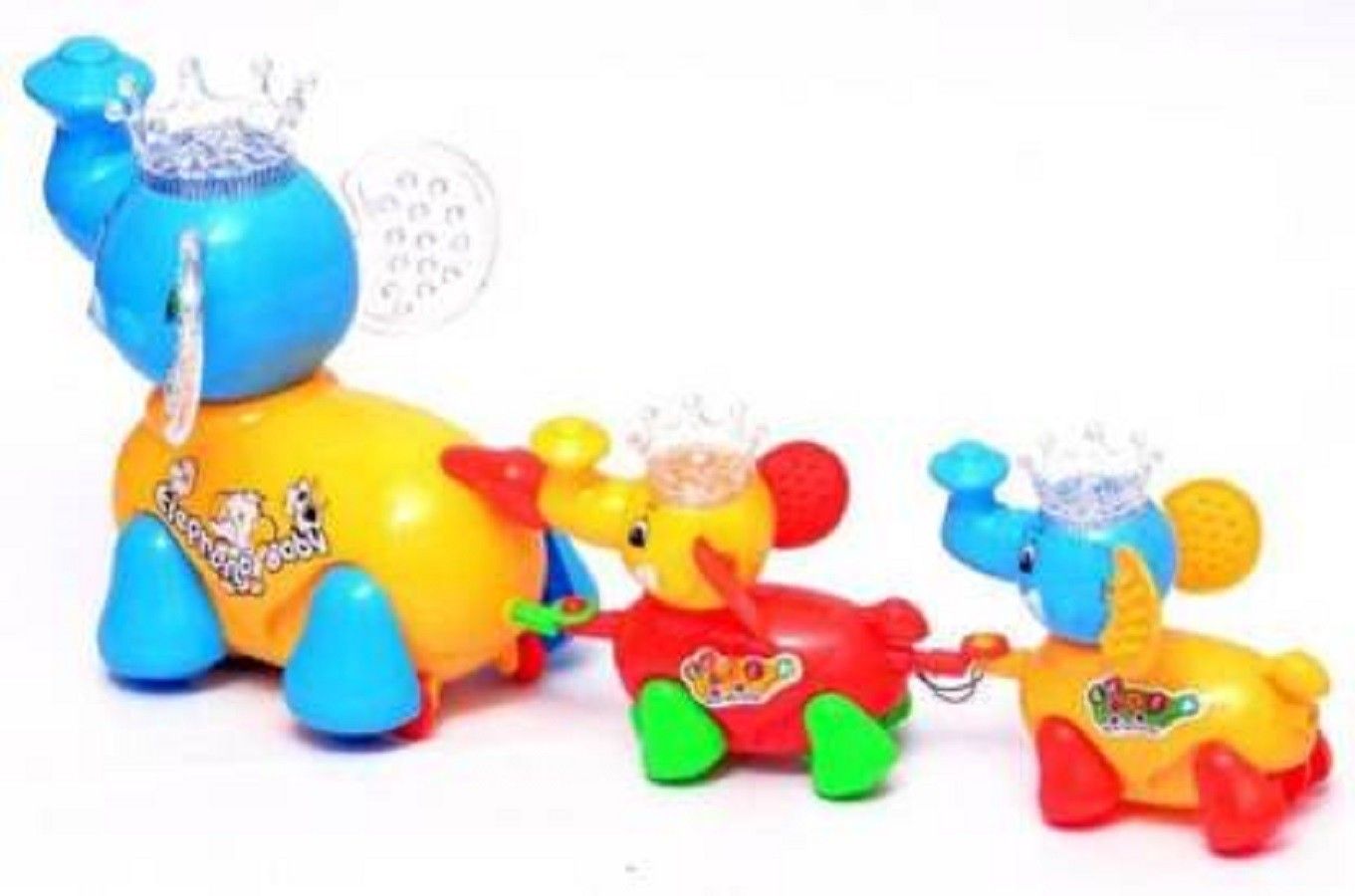 kmc kidoz CLEVER ELEPHANT electric elephant walking light music for baby kids-picture-22