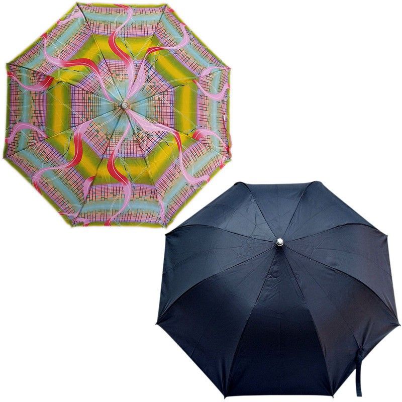 2 Fold Umbrella Combo For Women & Men Pack of 2 (FX_1) Umbrella-image-38