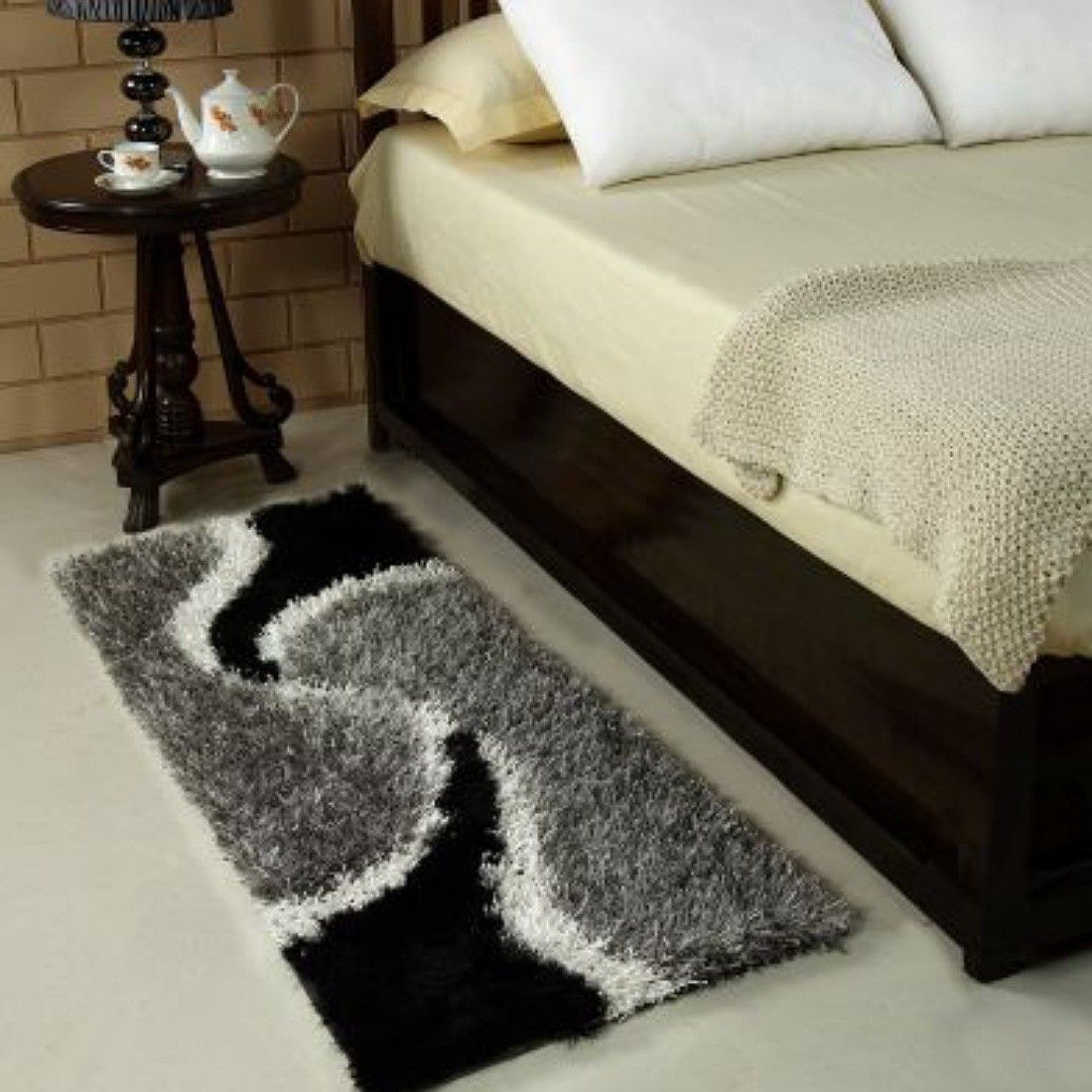 shopgallery Black, Grey Polyester Runner-picture-12