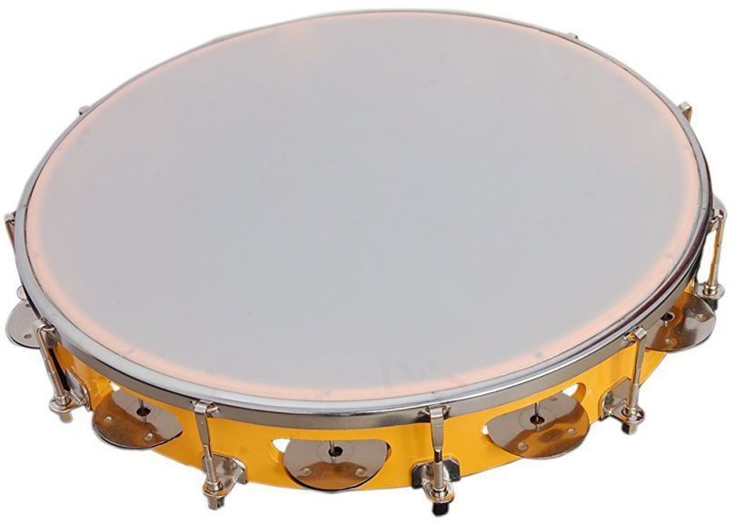 25 cm With Head Tambourine