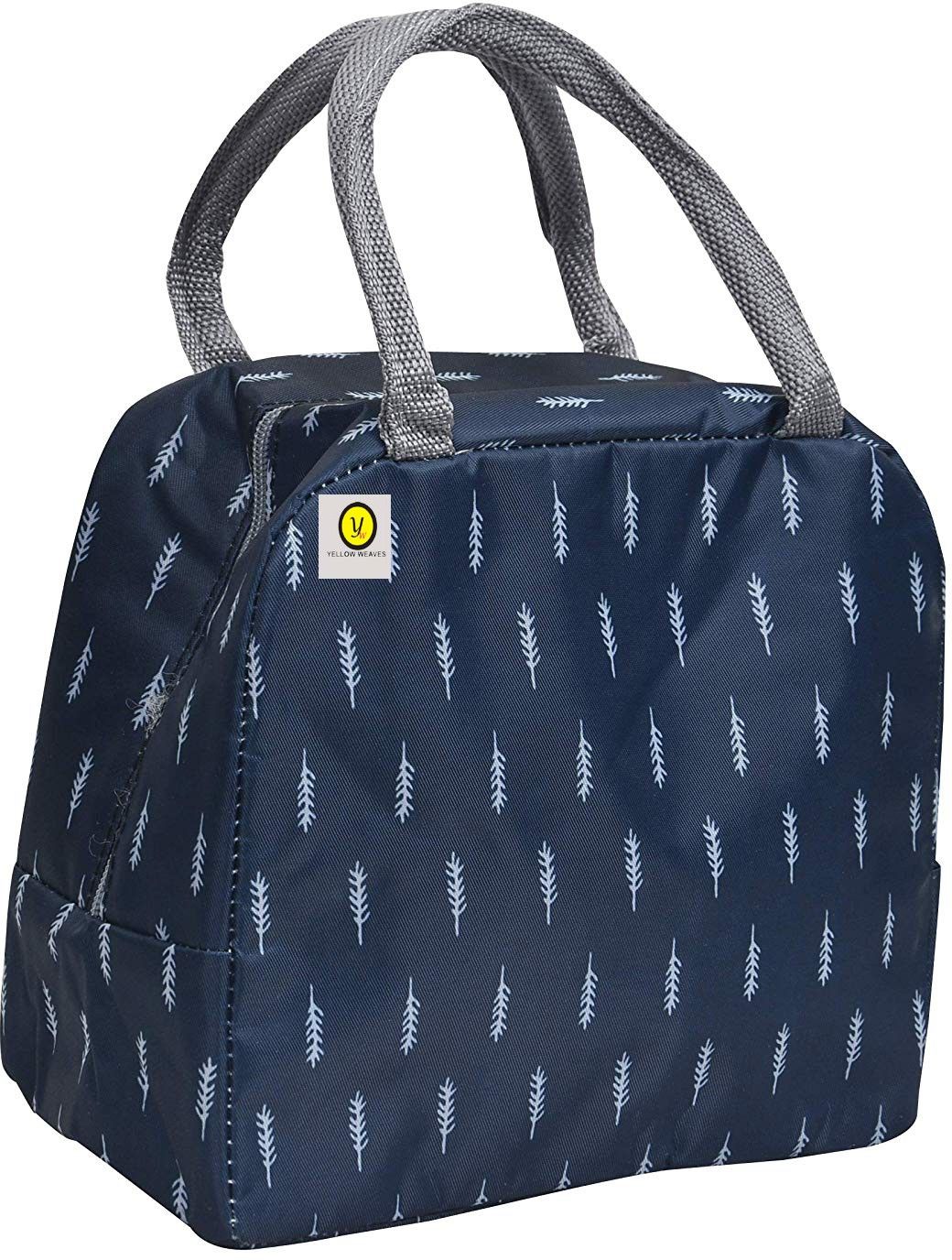 yellow weaves Blue Lunch Bag Waterproof Lunch Bag-picture-12