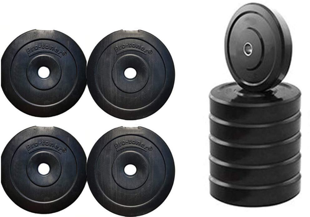 protoner 10 kg Spare Weight Lifting Plates Home Gym Combo-picture-22