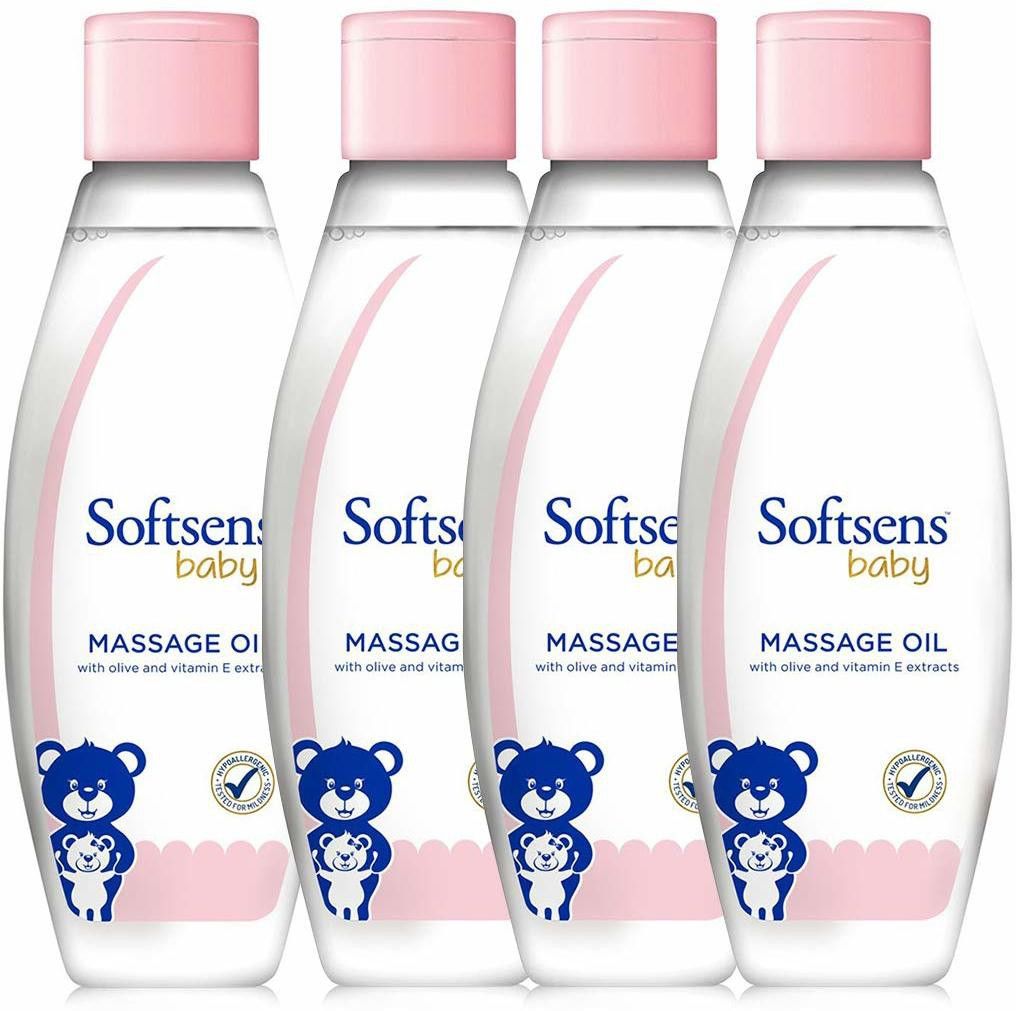 softsens Baby Massage Oil 200ml (Pack of 4)-picture-18