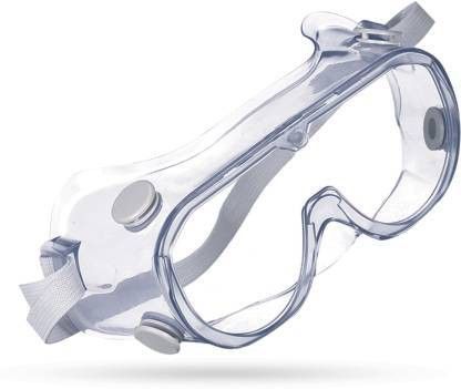 High Quality Silicon Anti-Fog Clear Lens Chemical Splash Eye Protective Shield Lightweight Transparent Wide-Vision Safety Goggle Laboratory, Power Tool, Wood-working Safety Goggle-image-2