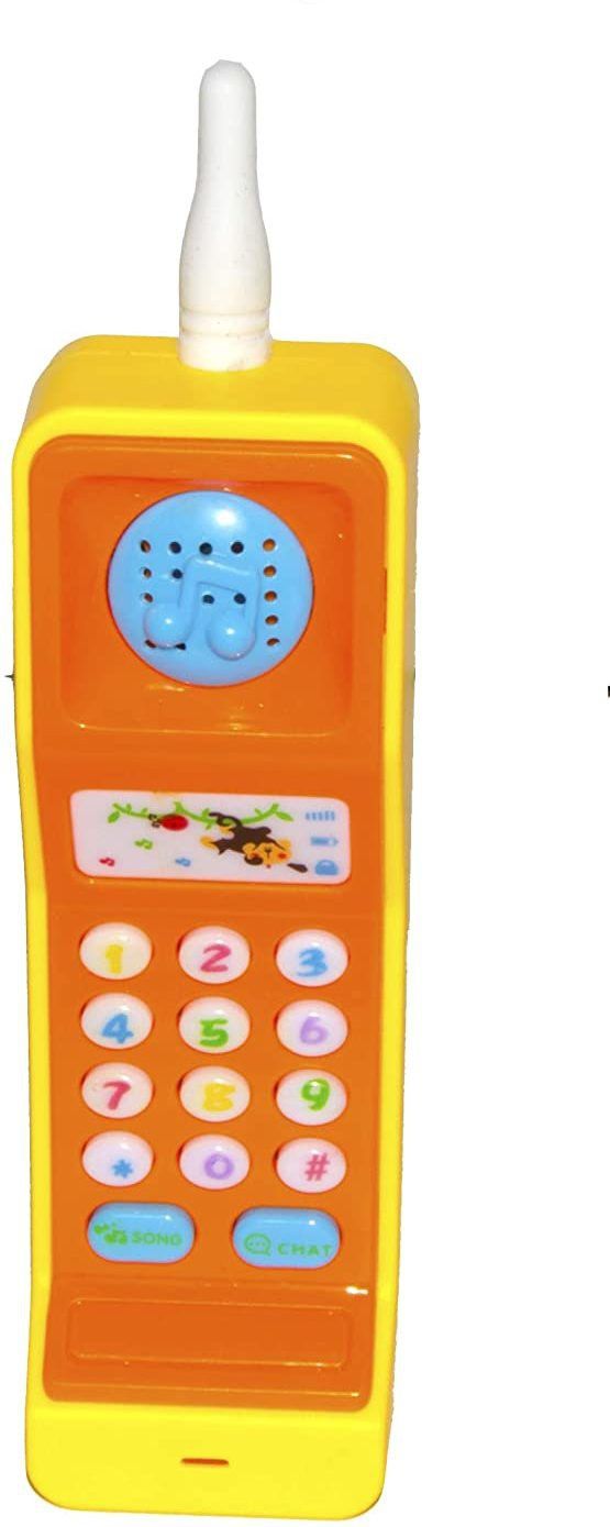 Mobile Phone Toy Intelligent Multi Function Learning Machine Study Learn Words Sing Song Plastic Hobby Intelligence Gifts Educational for Kids (Pack Of 1) (Multicolor)-image-6