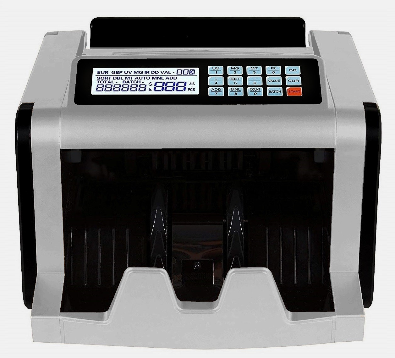 Drop2Kart Professional Money Counting Machine with Counterfeit Banknote Detector Note Counting Machine image 1