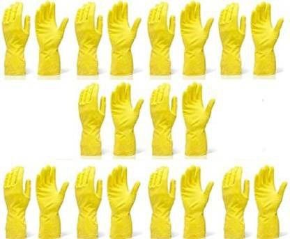 green india Free Size Rubber Hand Gloves For Kitchen, Household Works Gardening Shoulder Glove-picture-27
