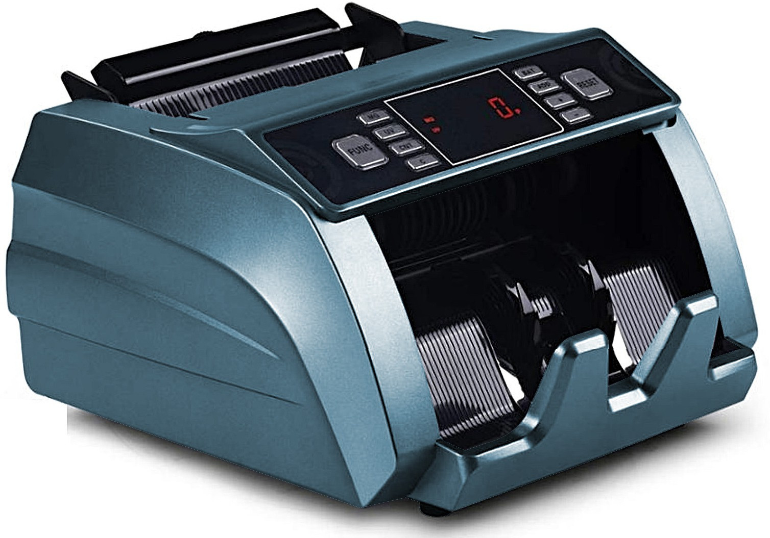 Drop2Kart LED Money Counter with UV/ FakeNote Detection, Supports All Old & New INR with Additional External Display Note Counting Machine image 1