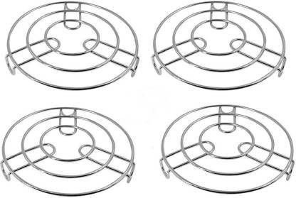 0004 Pack of 4 Heavy Gauge Trivets For Kitchen and Table Ware Trivet