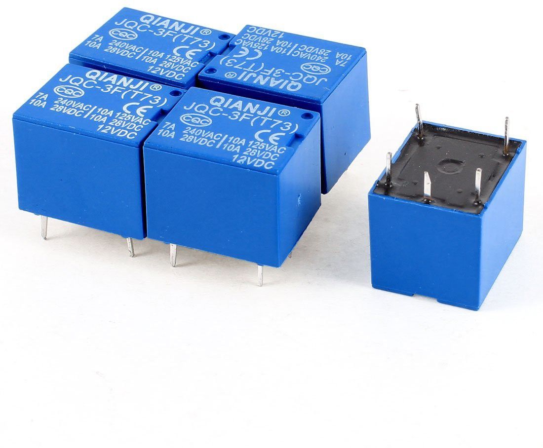 Mini 12V DC Power Relay SRD-12VDC-SL Electronic Components Electronic Hobby Kit-image-16