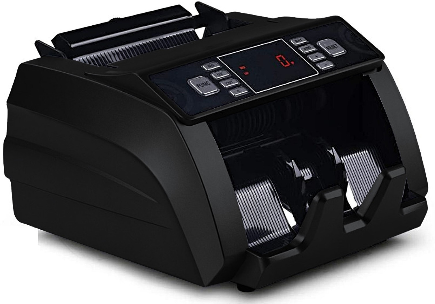 Drop2Kart Automatic Dual Motor + LED Bill Counter, UV/MG/DD/IR Japanese Image Sensors with Note Counting Machine image 1
