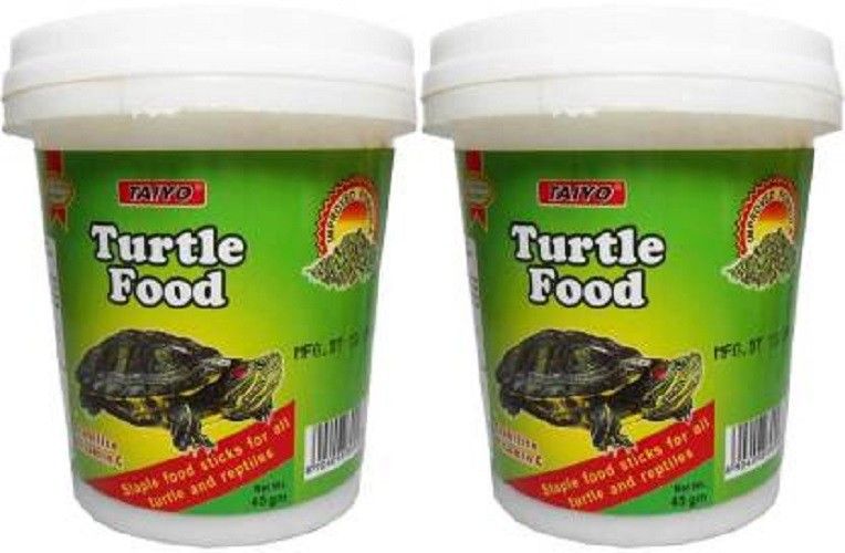 taiyo Turtle Food 2 x 45g pack Turtle Food 0.09 kg (2x0.04 kg) Dry Young Turtle Food-picture-45