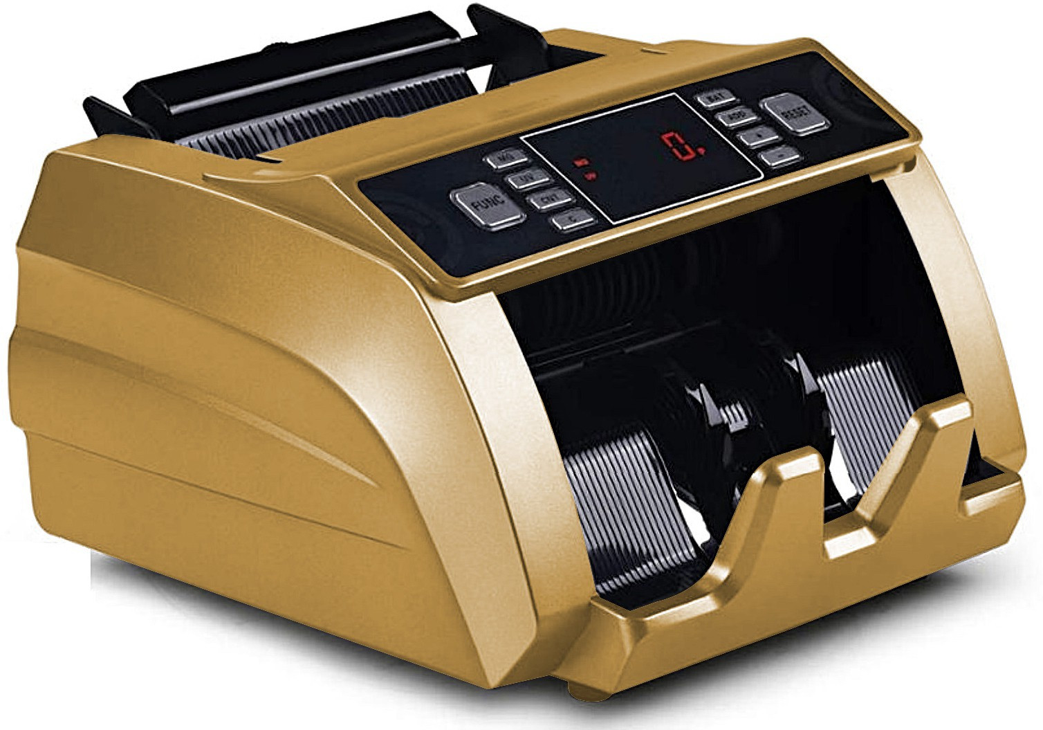 Drop2Kart Bill Counter - HeavyDuty Motor, UV/MG/DD/IR FakeNote Detection, Fast Counts All Old & New INR, External LED Display Note Counting Machine image 1