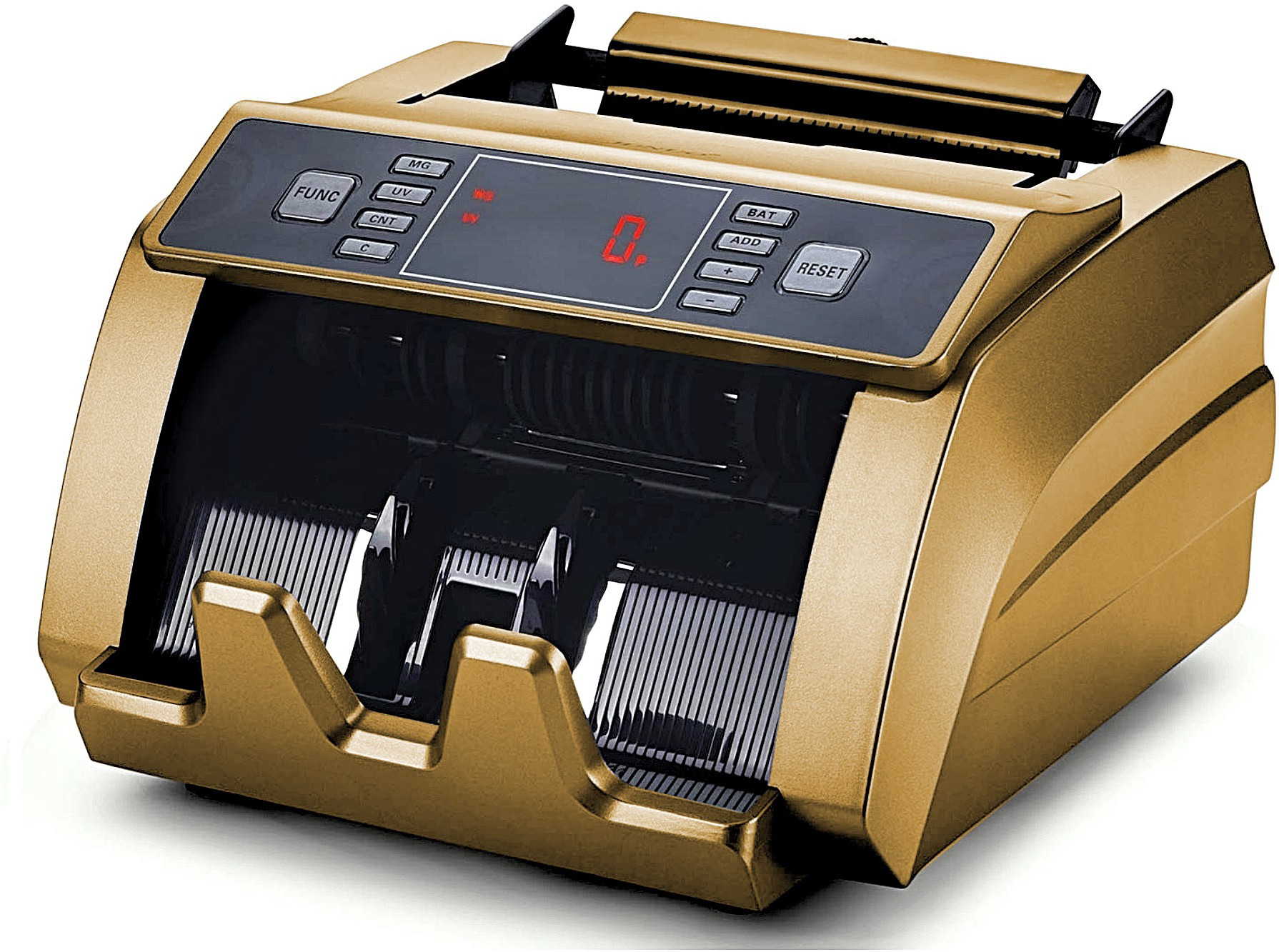 Drop2Kart Bill Counter - HeavyDuty Motor, UV/MG/DD/IR FakeNote Detection, Fast Counts All Old & New INR with External LED Display Note Counting Machine image 1