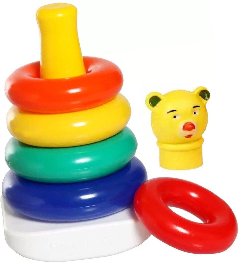 Rock-a-Stack Teddy Rings-image-3