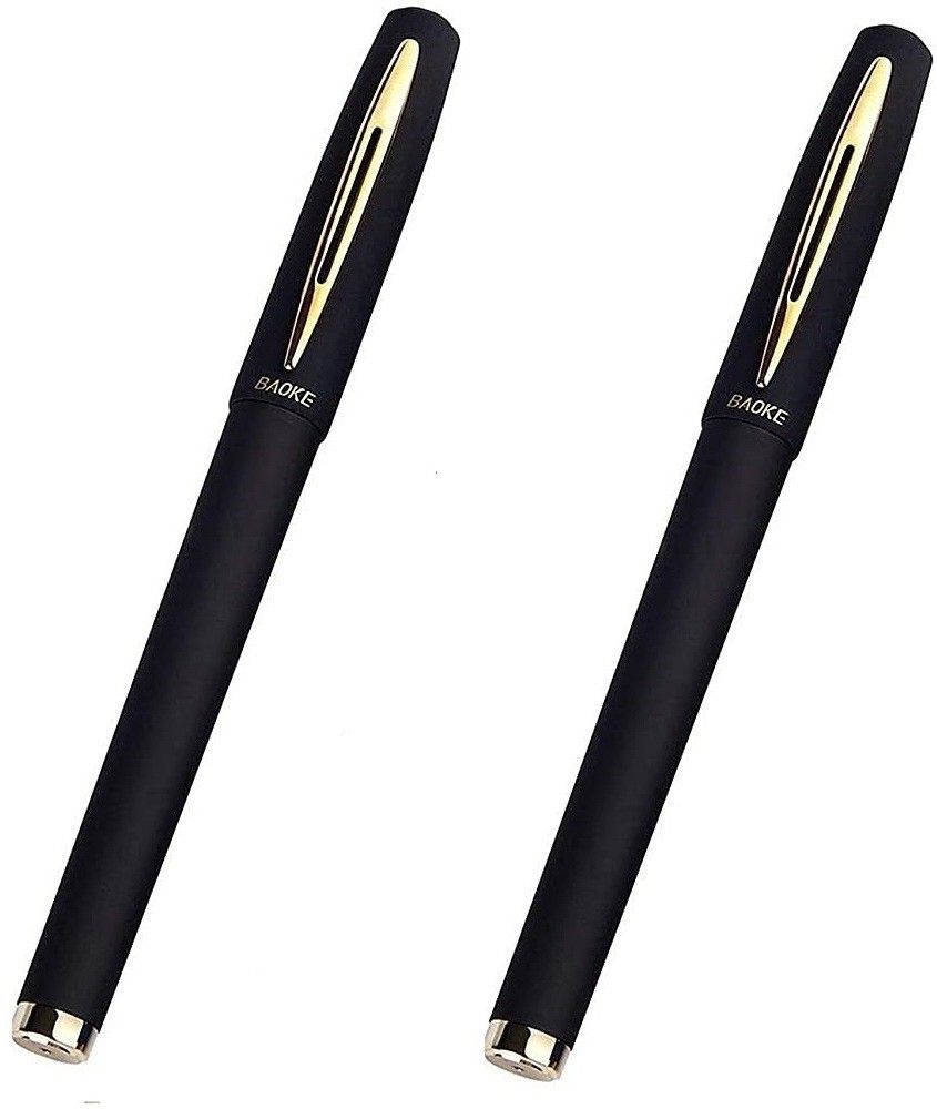 baoke Black Ink Gel Pen 1mm Nib matte finish Gel Pen-picture-0